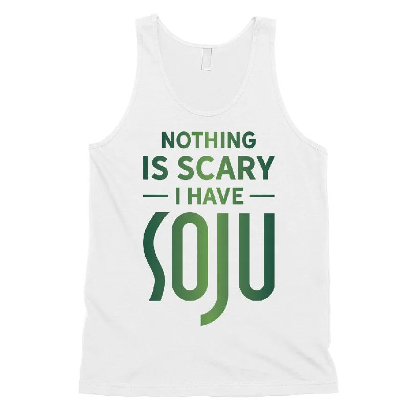 Nothing Scary Soju Mens Awesome Perfect Cool Tank Top Friend Gift