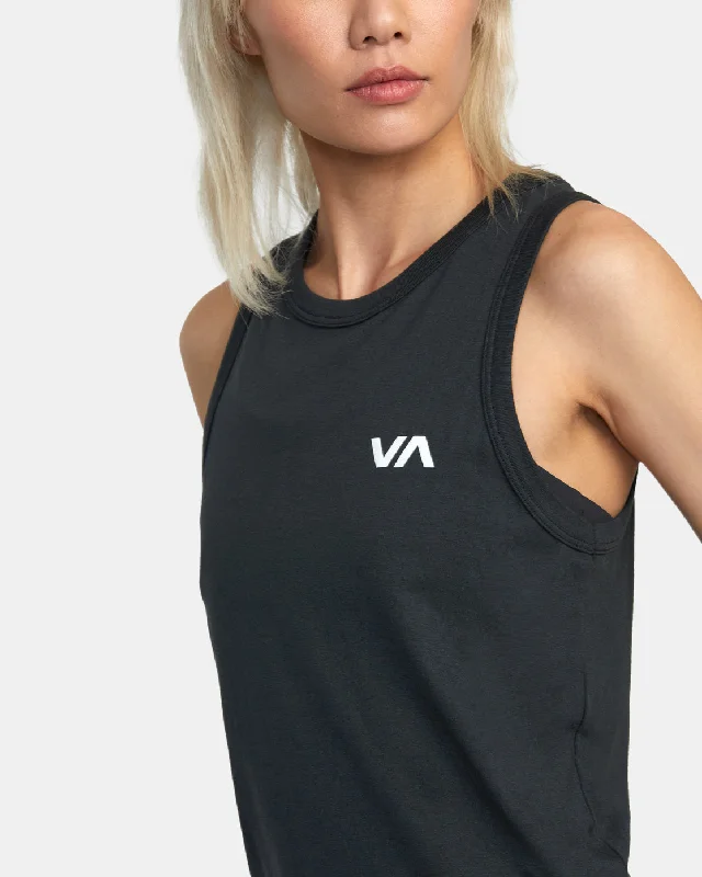 VA Muscle Workout Tank Top - Black 2