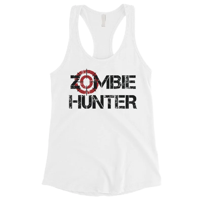 Zombie Hunter Womens Charming Cool Halloween Costume Tank Top Gift