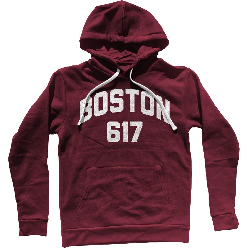 Boston 617 Area Code Unisex Hoodie