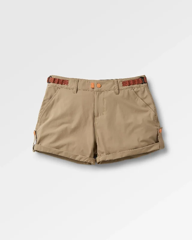 365 Trail Roll Up Shorts - Chinchilla Brown