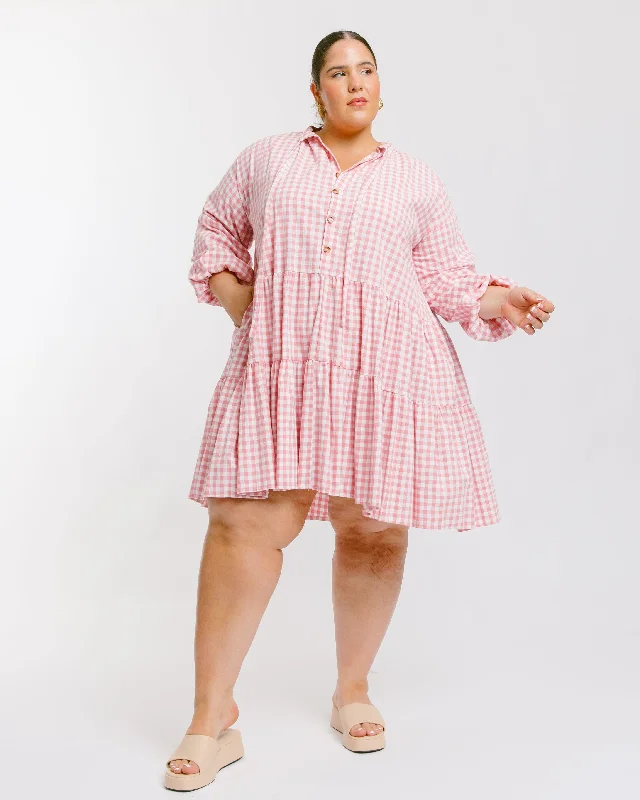 Avalon Smock Dress | Candy Gingham