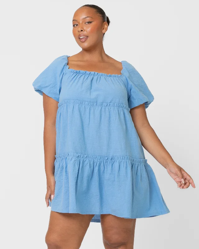 Maddy Mini Dress | Blue