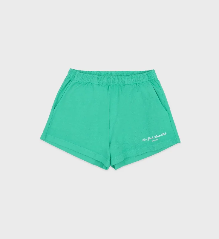 NY Tennis Club Disco Short - Caribbean/White