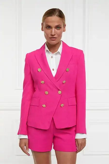 Tailored Short (Hot Pink Linen)