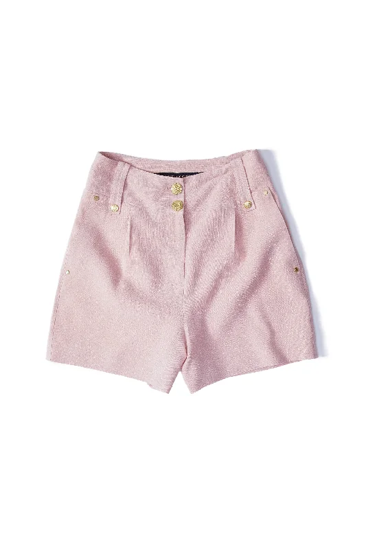 Tailored Short (Pink Linen)