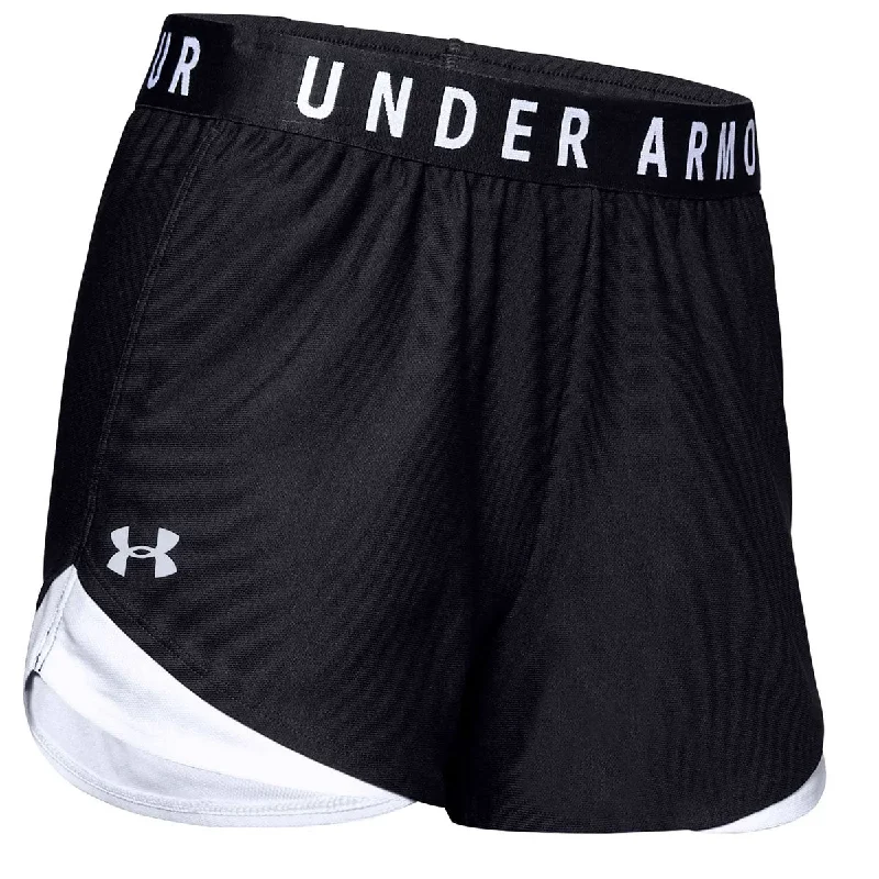 Under Armour Play Up 3.0 Shorts - Womens - Black/White