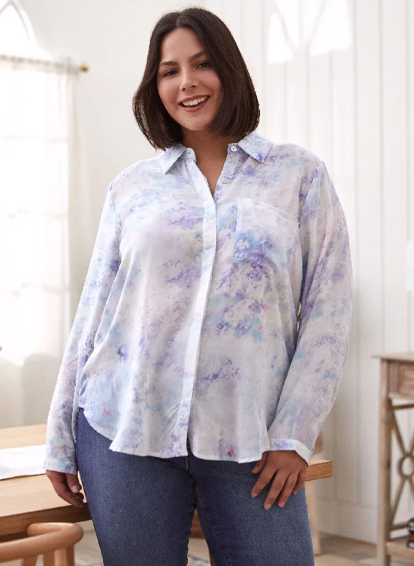 Dex - Tie-Dye Print Top