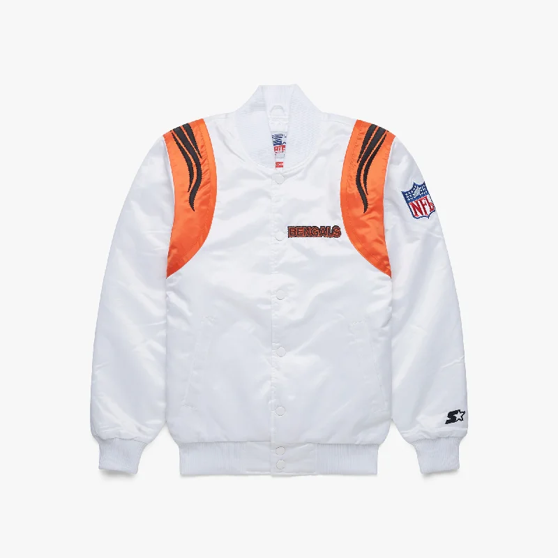 HOMAGE X Starter Bengals Satin Jacket