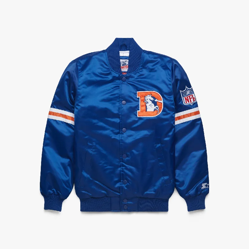 HOMAGE X Starter Broncos Satin Jacket