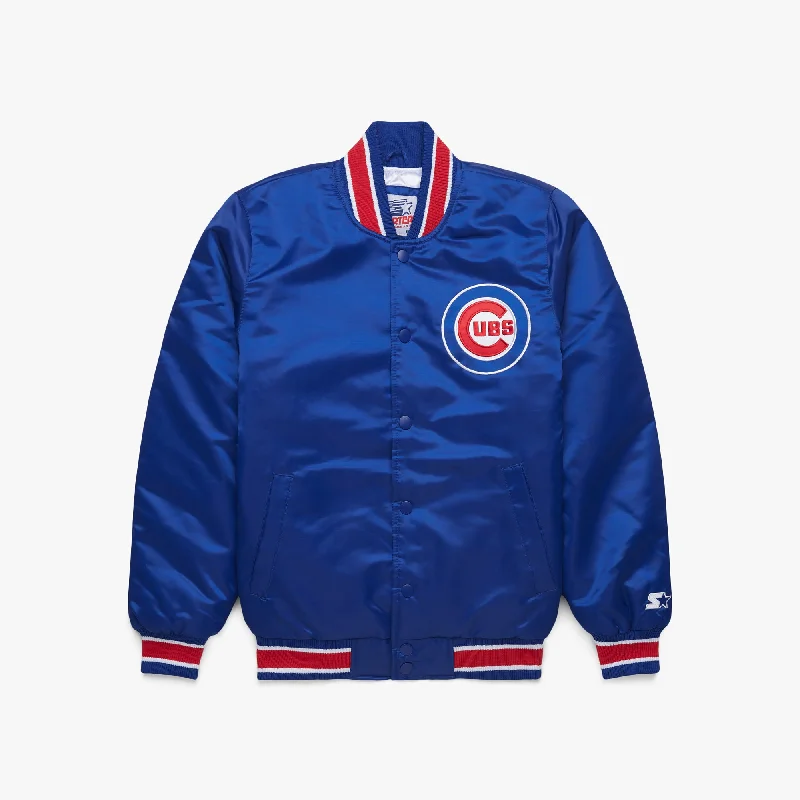 HOMAGE X Starter Cubs Satin Jacket