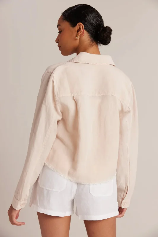 Lily Frayed Hem Jacket